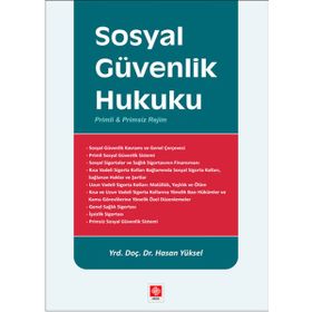 Ekin Basım Yayın Sosyal Güvenlik Hukuku