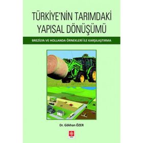 Ekin Basım Yayın Türkiyenin Tarımdaki Yapısal Dönüşümü
