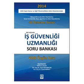 Ekin Yayınevi İş Güvenliği Uzmanlığı Soru Bankası