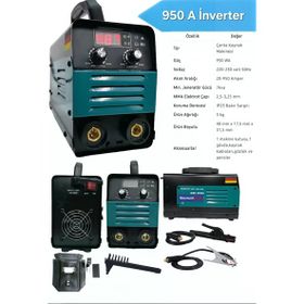 Ekinler EEA451 ARC-950 Inverter Mavi Dijital Kaynak Makinesi
