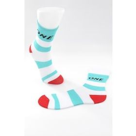 Ekinoks Çizgili-Cool Yazılı Erkek Çocuk Soket Çorap