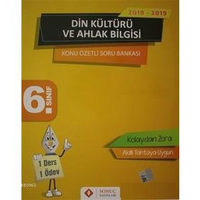 Ekip 6. Sınıf Din Kültürü ve Ahlak Bilgisi Konu Özetli Soru Bankası - Firdes Aydın