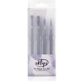 Eklips 4'lü Göz Makyaj Fırça Seti