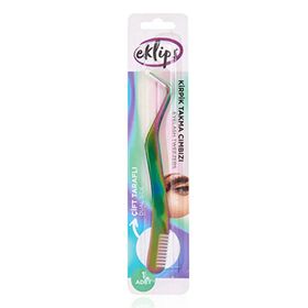 Eklips Çift Taraflı Kirpik Takma Cımbızı
