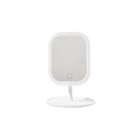 Eklips Kare Led Beyaz Makyaj Aynası