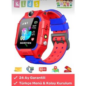 Ekmek Teknem Q19 Kırmızı Çocuk Akıllı Saat