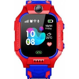 Ekmekteknem Q10 Kırmızı Mavi Çocuk Akıllı Saat