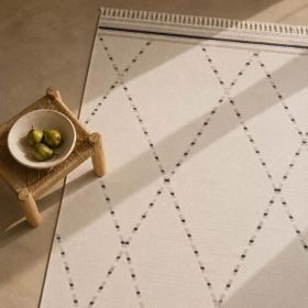 Eko Halı Terazzo White Beige 160x230 cm Makine Halısı