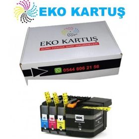 Eko Kartuş Brother LC535XL-LC539XL Uyumlu Muadil Kartuş