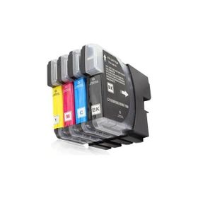 Eko Kartuş Brother MFC-235C Uyumlu 4 Adet Renkli Muadil Kartuş