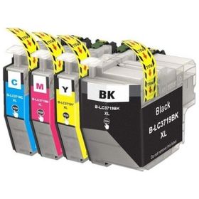 Eko Kartuş Brother MFC-J2330DW LC3719XL Uyumlu 4 Adet Renkli Muadil Kartuş
