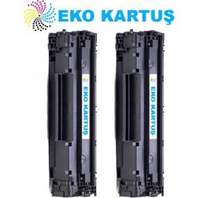 Eko Kartuş Canon CRG725/CRG712 2’li Paket Muadil Toner