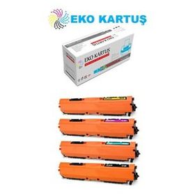 Eko Kartuş Canon I-Sensys LBP-7010C (CE310-CE311-CE312-CE313) Muadil Toner