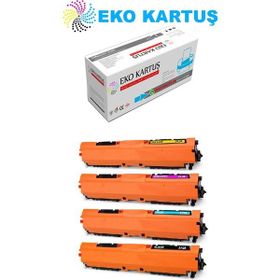 Eko Kartuş Canon I-Sensys LBP-7018C (CE310-CE311-CE312-CE313) Muadil Toner