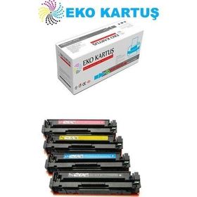 Eko Kartuş Canon I-Sensys MF-636CDWT (CF400X-CF401X-CF402X-CF403X) Set Muadil Toner