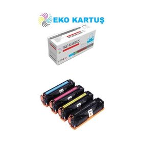 Eko Kartuş Canon I-Sensys MF-724CDW (CC530A-CC531A-CC532A-CC533A) Set Muadil Toner