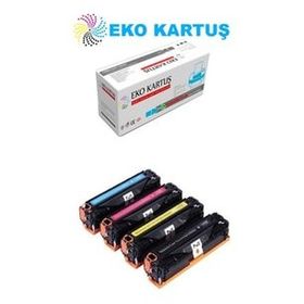 Eko Kartuş Canon I-Sensys MF-8360 CC530A-CC531A-CC532A-CC533A Set Muadil Toner