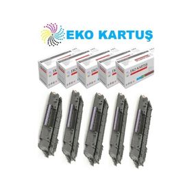 Eko Kartuş Hp 49X-53X Ekonomik Avantajlı 5’li Paket Yuksek Kapasite Muadil Toner