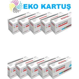 Eko Kartuş Hp 4ZB77A Ekonomik Avantajlı 10’lu Paket Çipsiz Muadil Toner