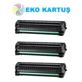 Eko Kartuş Hp 5UE14A Ekonomik Avantajlı 3'lü Paket Çipsiz (W1106A) Muadil Toner
