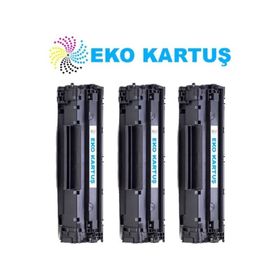 Eko Kartuş Hp CE278A Ekonomik Avantajlı 3’lü Paket Muadil Toner