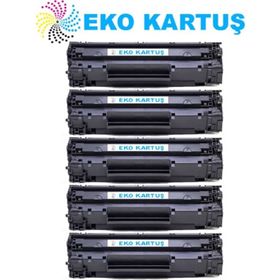 Eko Kartuş Hp CE278A P1566 Ekonomik Avantajlı 5’li Paket Muadil Toner