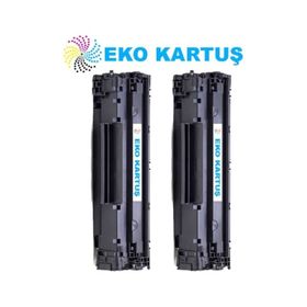 Eko Kartuş Hp CE285A M1212 Ekonomik Avantajlı 2’li Paket Muadil Toner