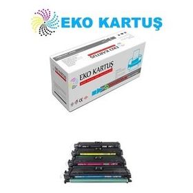 Eko Kartuş Hp CE711A (CE740-CE741-CE742-CE743) Set Muadil Toner