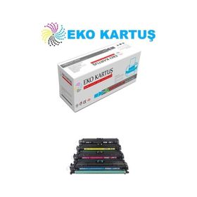 Eko Kartuş Hp CE711A (CE740-CE741-CE742-CE743) Set Muadil Toner