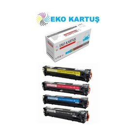 Eko Kartuş Hp CF144A (CB540-CB541-CB542-CB543) Set Muadil Toner