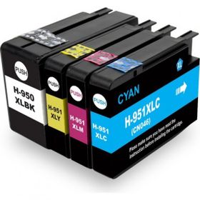 Eko Kartuş Hp Officejet Pro 8610 E-All-In-One 950XL-951XL 4 Renk Muadil Kartuş