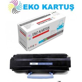 Eko Kartuş Lexmark X204N Siyah Muadil Toner