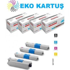 Eko Kartuş Oki C511DN Siyah Muadil Toner