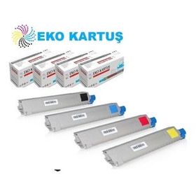 Eko Kartuş Oki C831N Siyah Muadil Toner