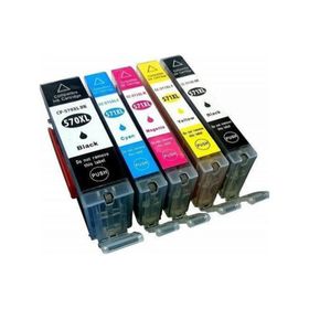 Eko Kartuş PGI-570 CLI-571 Canon Pixma TS-5050 5 Renk Muadil Kartuş