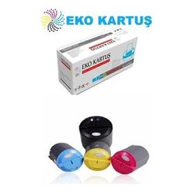 Eko Kartuş Xerox Phaser 6110MFP 6110 (106R01203-04-05-06) Set Muadil Toner