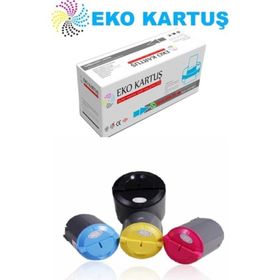Eko Kartuş Xerox Phaser 6110MFP 6110 (106R01203-04-05-06) Set Muadil Toner