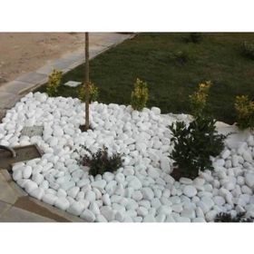 Ekodoğa Loche Dolomit Beyaz 20 kg 4-6 cm Dekoratif Taş