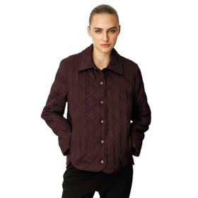 Ekol 06501 Dokulu Çıtçıtlı Bordo Kadın Mont