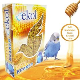 Ekol 10 Adet Ballı Muhabbet Kuşu Krakeri