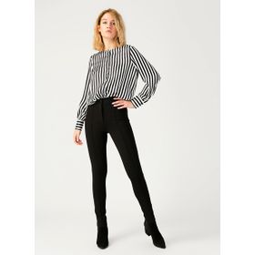 Ekol 19Y.EKL.PNT.01028.1 Lacivert Cepleri Boncuk İşlemeli Kadın Pantolon
