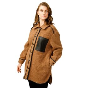 Ekol 8335 Camel Kadın Kaban