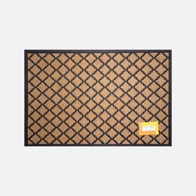 Ekol Bali Dikdörtgen Kahverengi Siyah 60x90 cm Kauçuk Tekstil Paspas