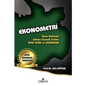 Ekonometri KPSS Uzmanlık Sınavları - Aziz Kutlar