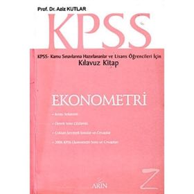 Ekonometri KPSS Uzmanlık Sınavları - Aziz Kutlar