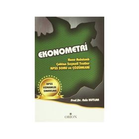 Ekonometri KPSS Uzmanlık Sınavları - Aziz Kutlar