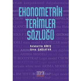 EKONOMETRIK TERIMLER SÖZLÜĞÜ - SELAHATTIN GÜRİŞ; EBRU ÇAĞLAYAN