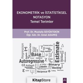 Ekonometrik ve İstatistiksel Notasyon Temel Terimler - Mustafa Sevüktekin