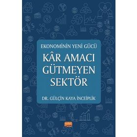 Ekonominin Yeni Gücü Kar Amacı Gütmeyen Sektör Gülçin Kaya İnceiplik :Gülçin Kaya İnceiplik