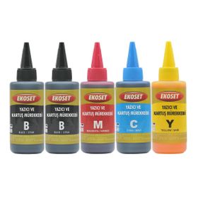 Ekoset Brother DCP T300 T310 T500W T510W Uyumlu 5 Adet Renkli Mürekkep
